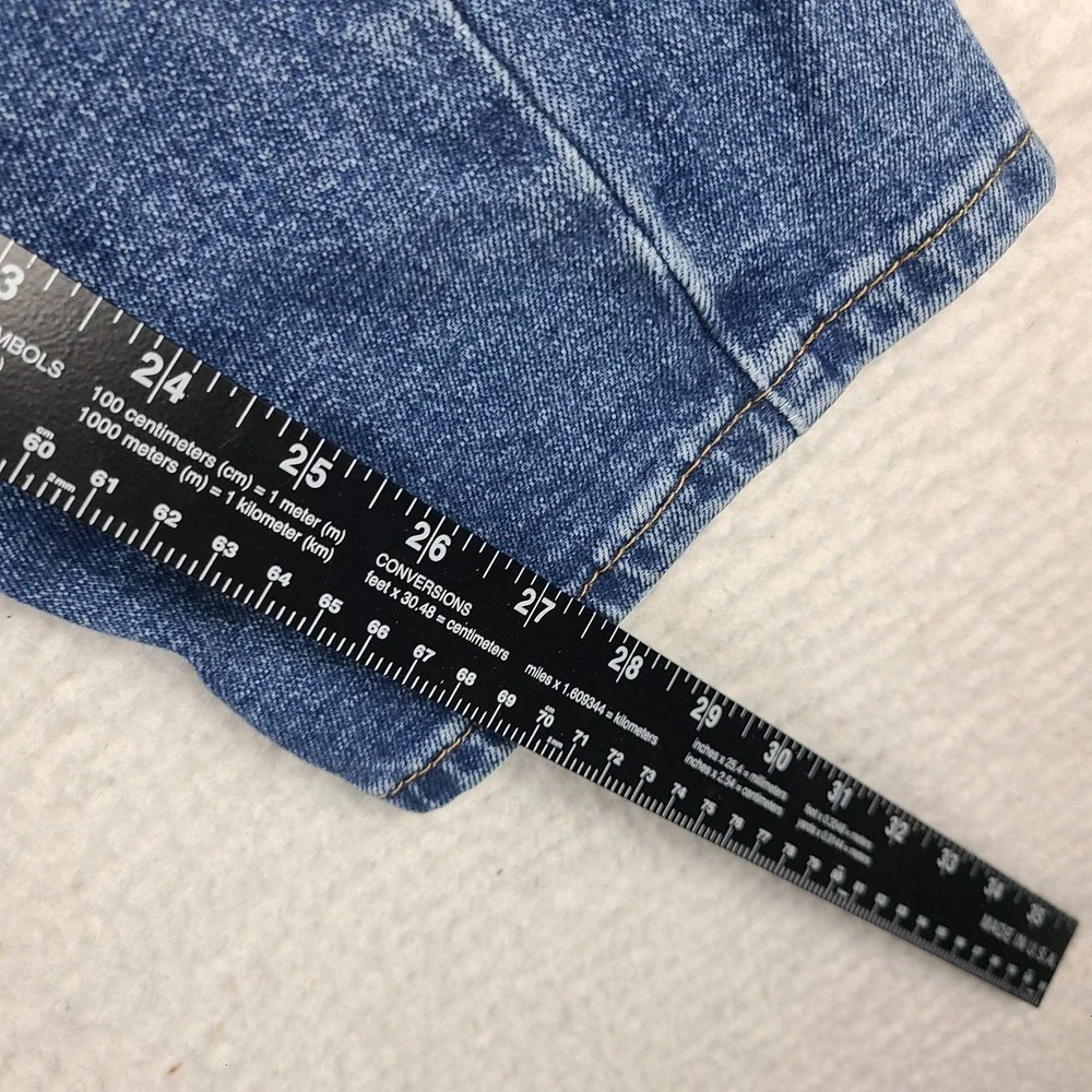 Levi's 502 Jeans Mens Blue 31x30 Slim Tapered Medium Wash Denim